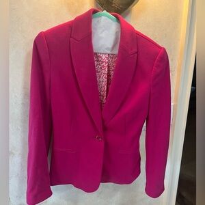 Lilly Pulitzer hot pink blazer size XS